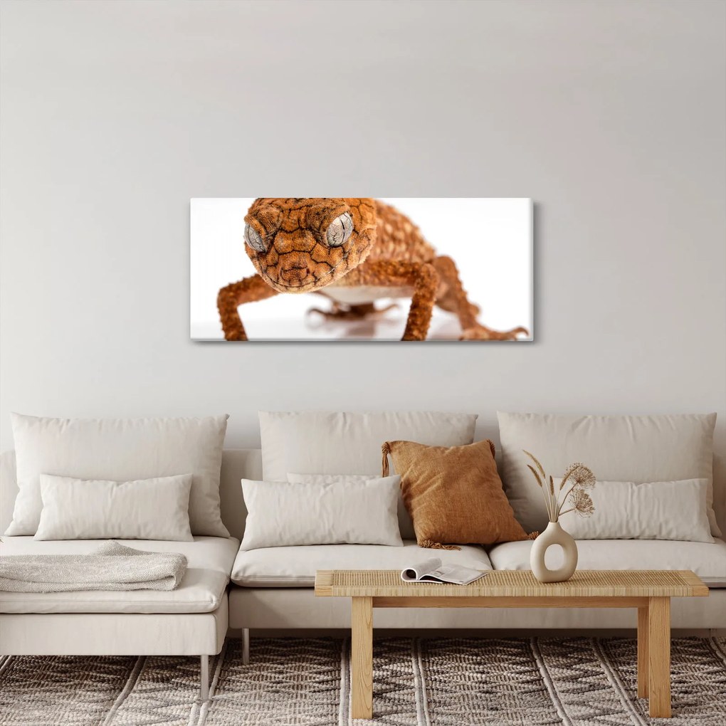 Tablou cu șopârlă (120x50 cm)