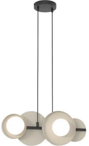 Lustru suspendat cu cablu, model 4xG9/8W/230V, bej