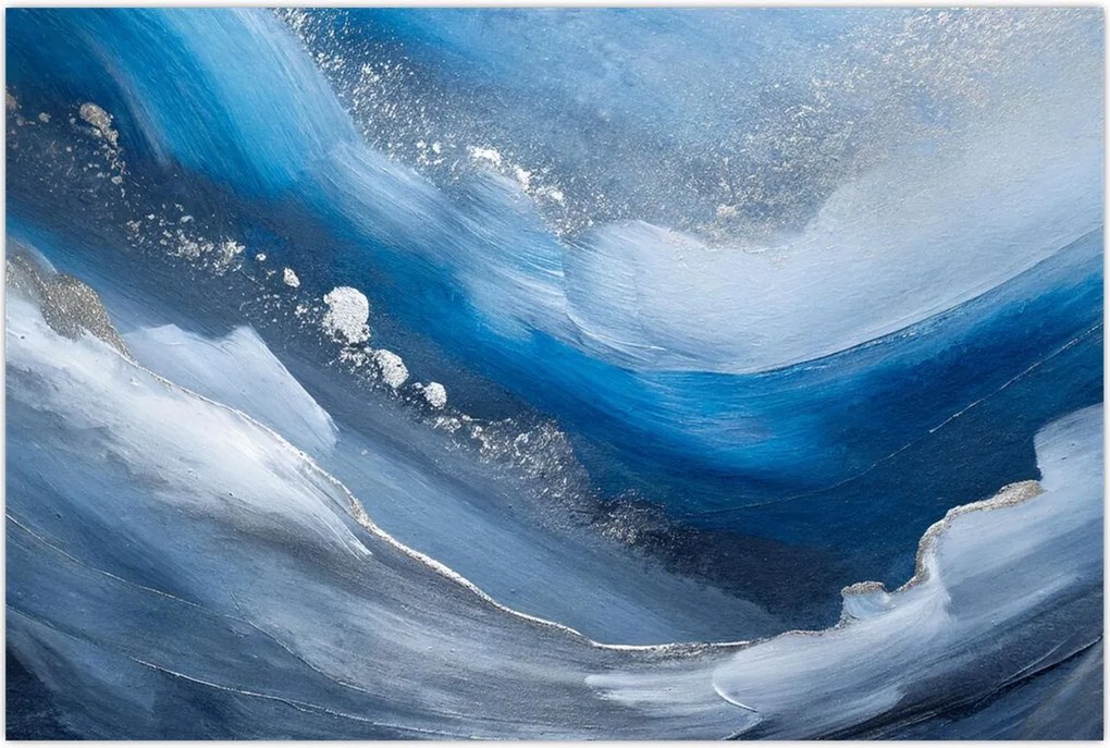 Tablou - Abstractizarea oceanului (90x60 cm)