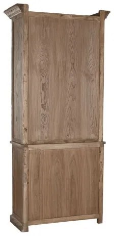 Vitrina vintage, din lemn reciclat, natur, Elmwood