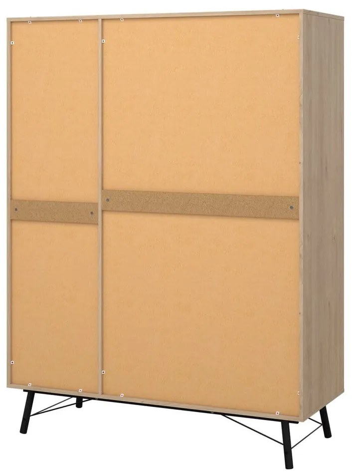 Șifonier cu aspect de lemn de stejar 150x200 cm Ry – Tvilum