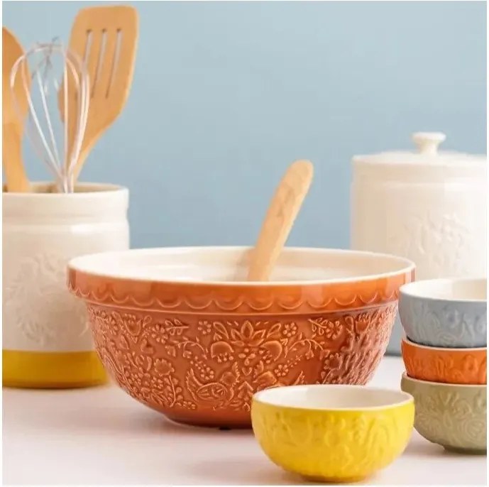 Bol portocaliu din ceramică ø 24 cm Home to Roost – Mason Cash