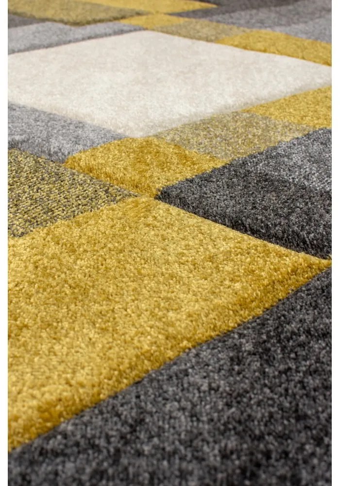 Covor galben/gri 160x230 cm Nimbus – Flair Rugs