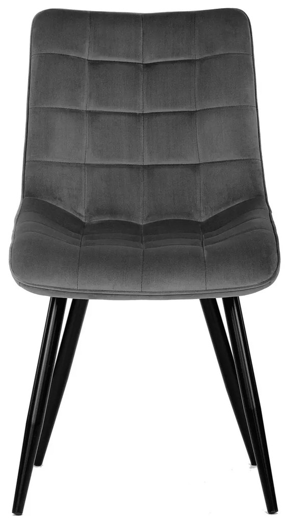 Set de scaune de sufragerie CT-384 GREY4, 4 buc
