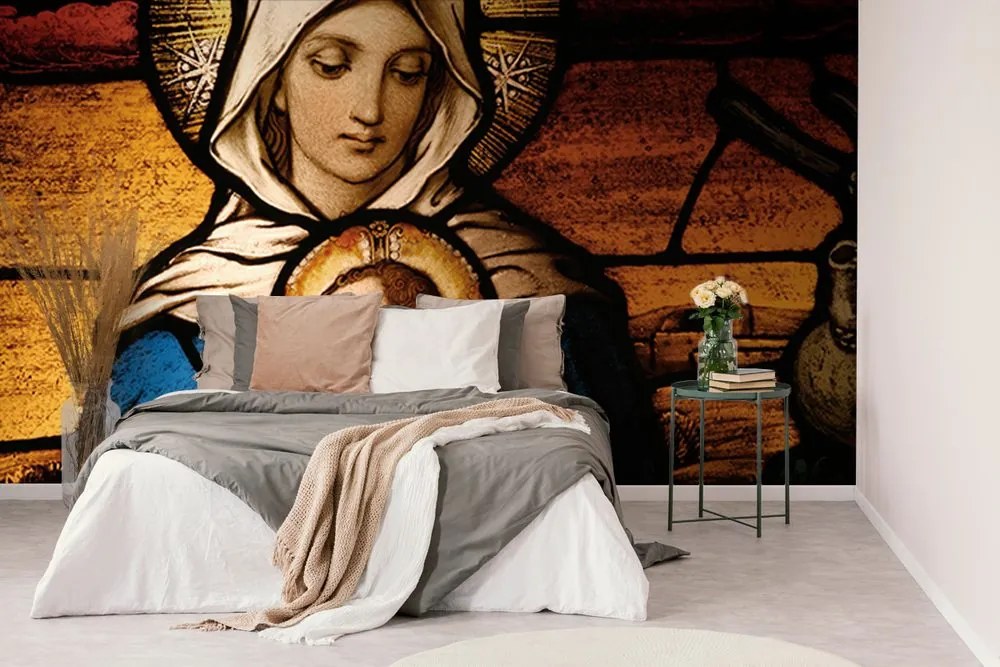 Tapet Fecioara Maria cu Isus