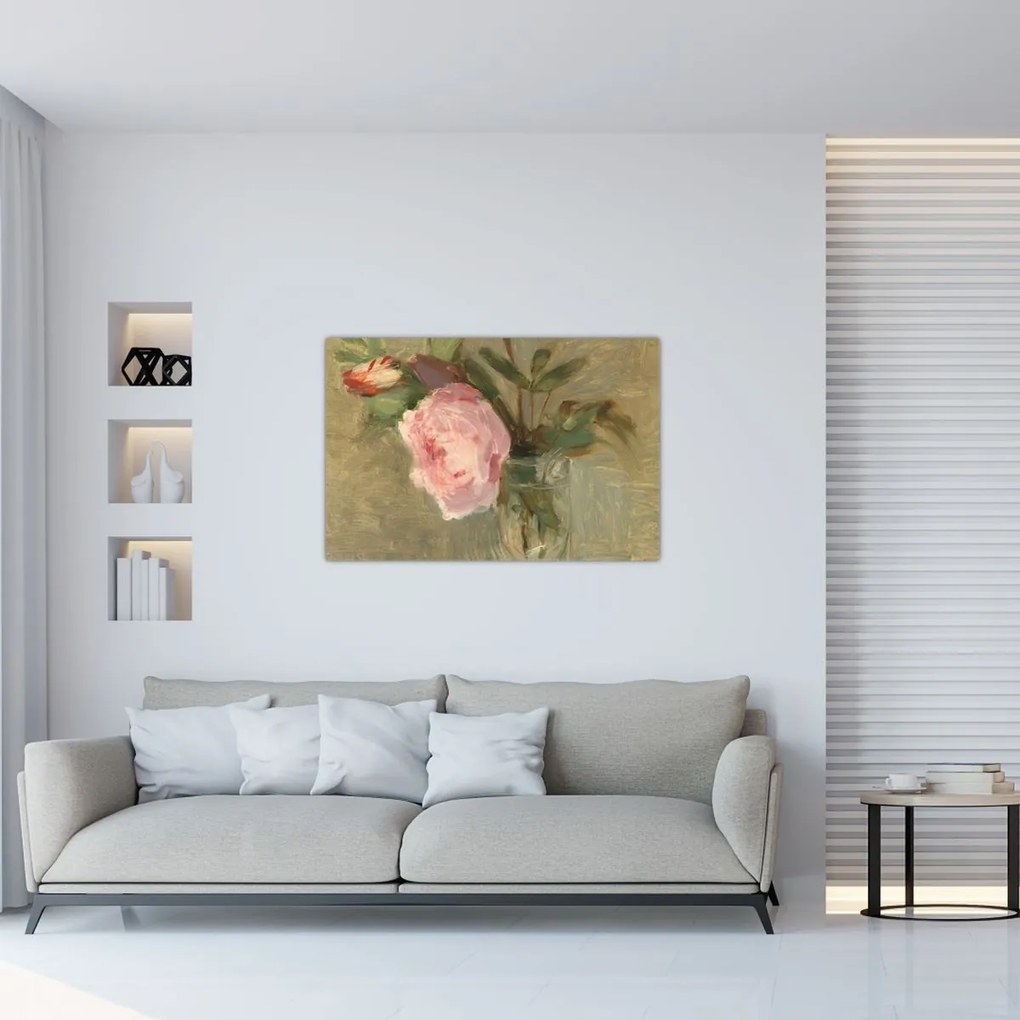 Tablou - Berthe Morisot, Peonies, reproducere (90x60 cm)