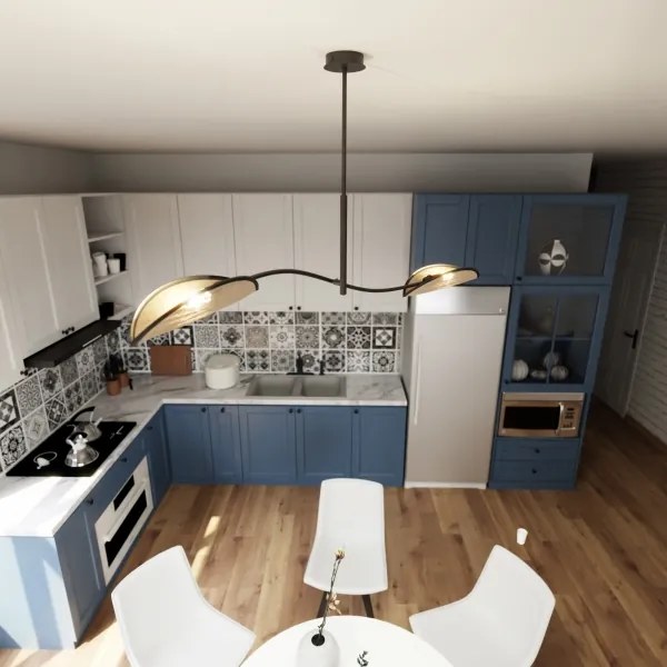 Lustră pe tijă LOTUS 2xE14/10W/230V negru/bej