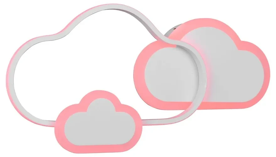 Corp de iluminat pentru copii alb 52x25 cm Cloudy – Trio