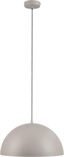 Schöner Wohnen 11728-39 - Lustră suspendată ALI pe cablu 1xE27/25W/230V Ø 38 cm, gri