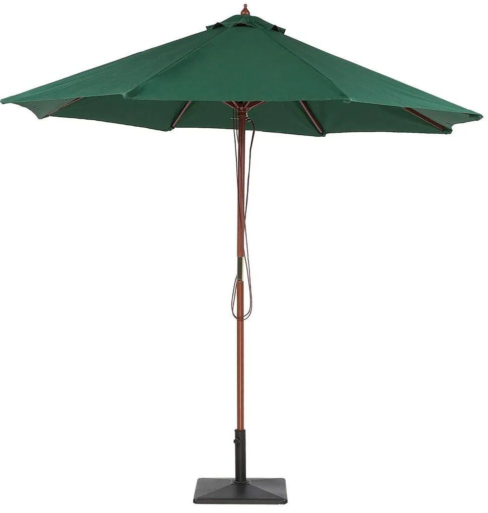 Umbrelă de grădină 270 cm TRATORIA II (poliester) (verde). 1019449