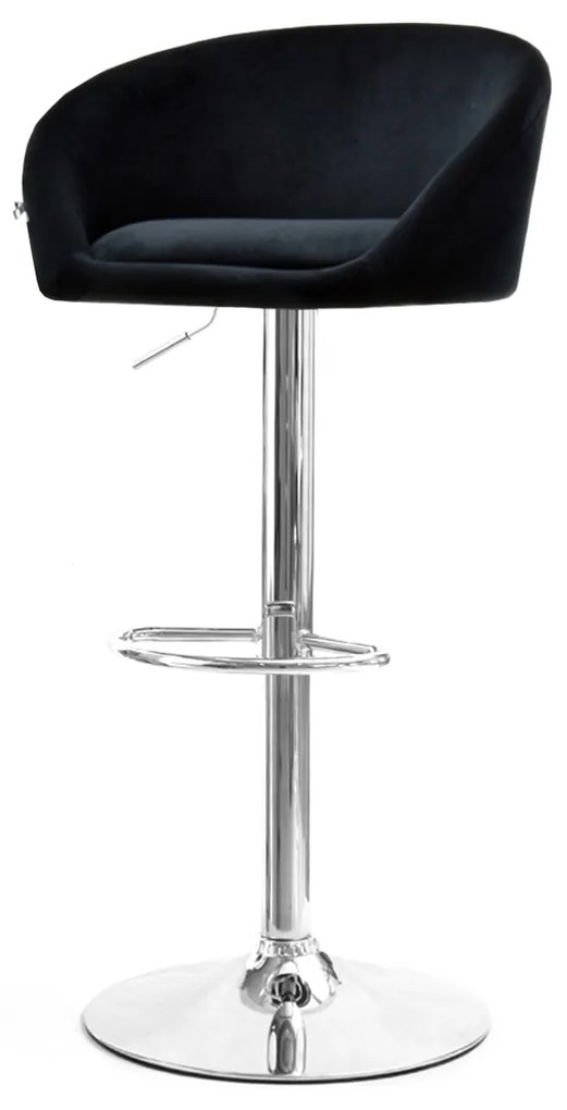 Scaun Hanzel (negru + crom). 1110538