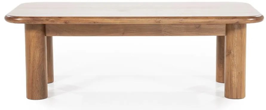 Masuta de cafea din lemn de salcâm Julian 120x60x35 cm