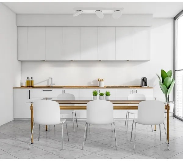 Spot LED CASTELIO 3xLED/5W/230V 4000K alb ITALUX SPL-31976-3B-WH