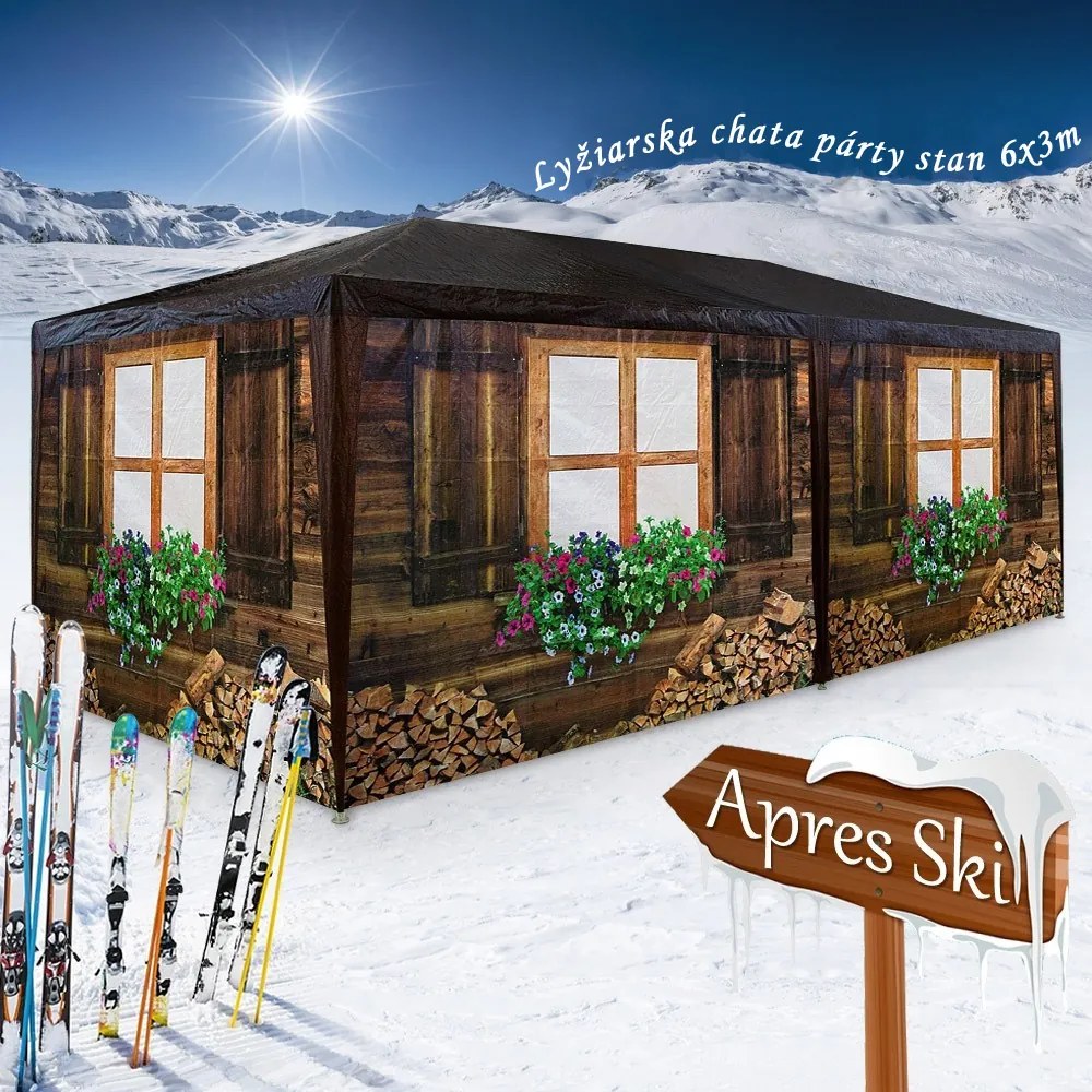 Cort de petrecere OKTOBERFEST, 6x3m, multicolor Casaria