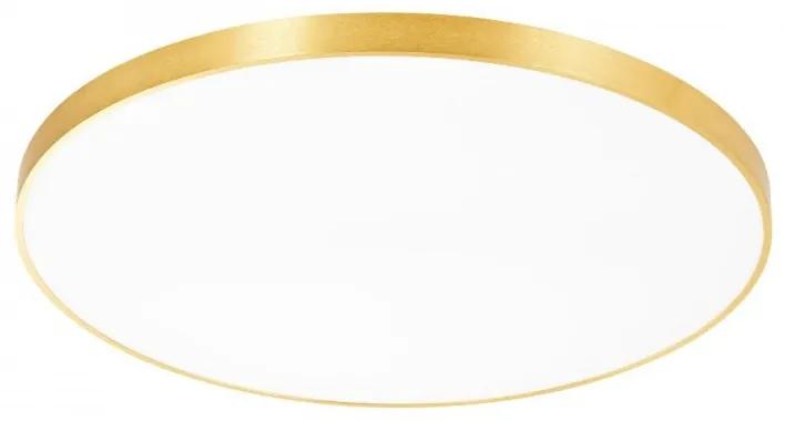Plafoniera LED moderna SIERRA auriu, diametru 80cm