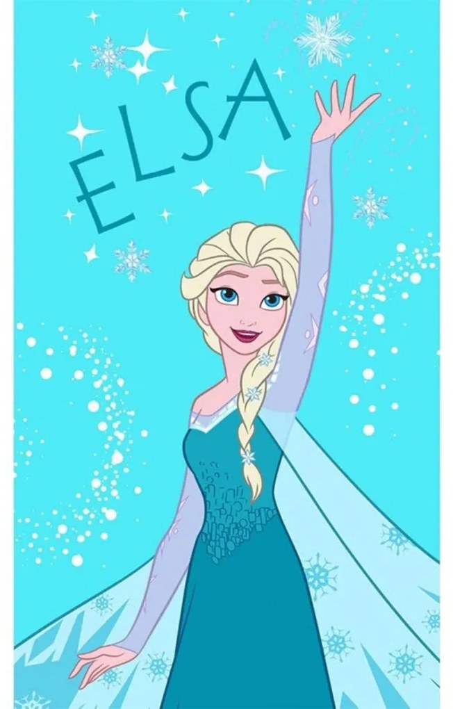 Disney Regatul de gheață Elsa prosop de mână, prosop de față, prosop 30x50 cm