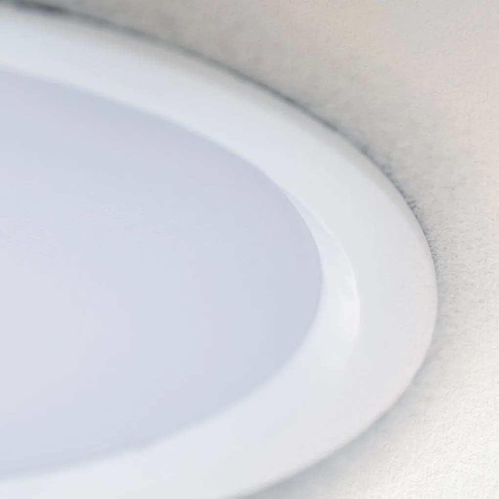 Spot LED incastrabil tavan SPOCK D-17cm alb