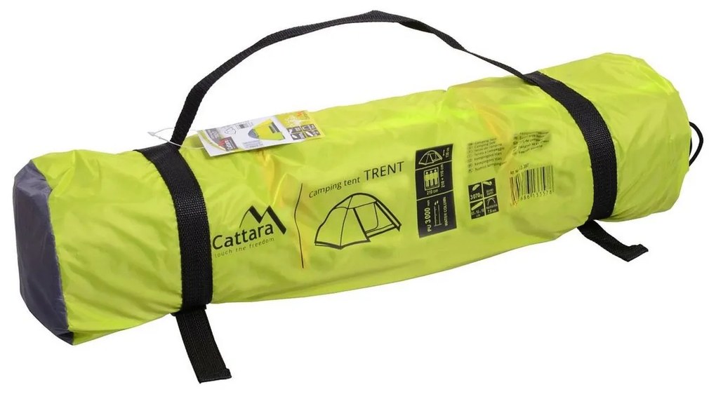 Cattara Cort dublu pentru 3 persoane Trent, galben