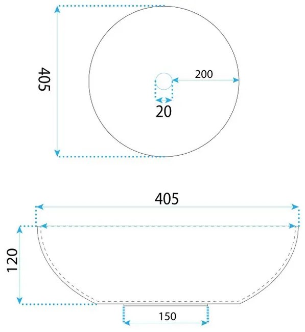 Lavoar pe blat ANIKA