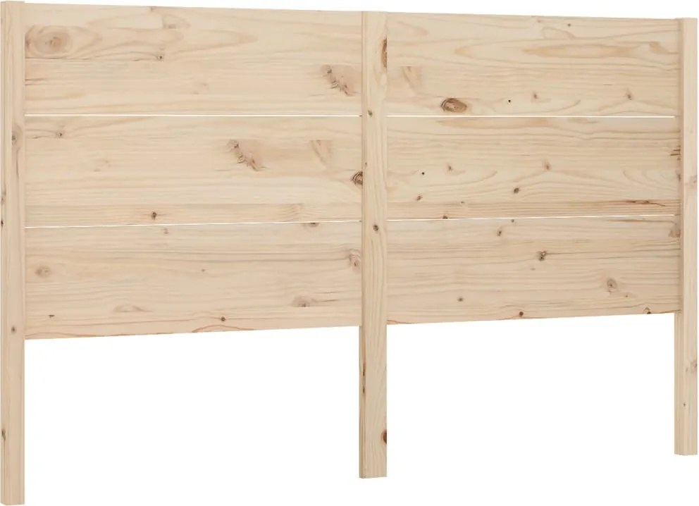 vidaXL Tăblie de pat, 206x4x100 cm, lemn masiv de pin