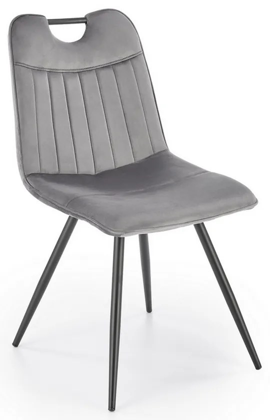 Scaun de bucaterie Olindo, gri