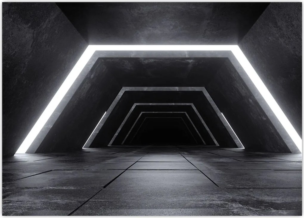 Tablou - Tunel futurist (70x50 cm)