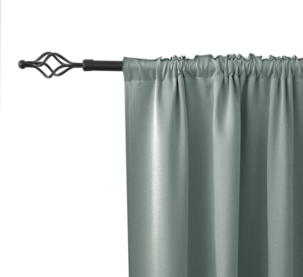 Draperie OXFORD 140x270 cm, gri-verde Agatat: Rejansa