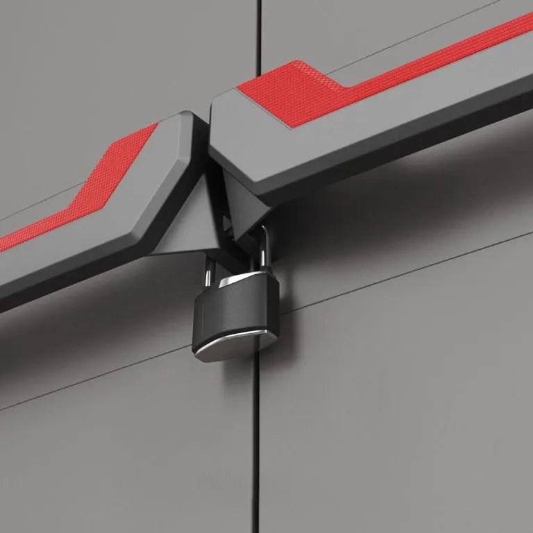 Dulap din plastic STILO LOW - 90 x 68 x 39 cm
