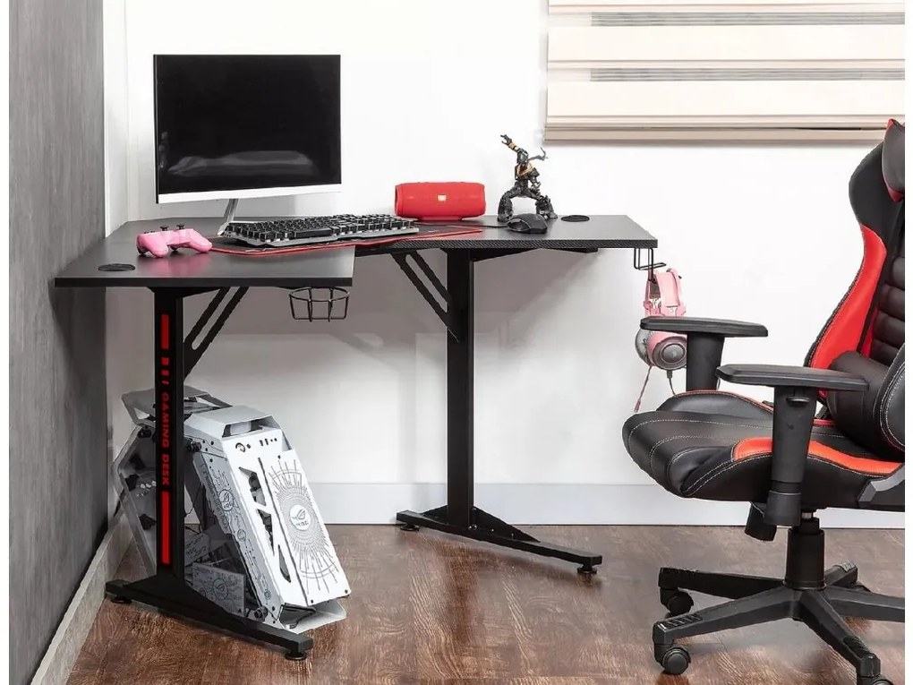 Birou coltar B-219 negru