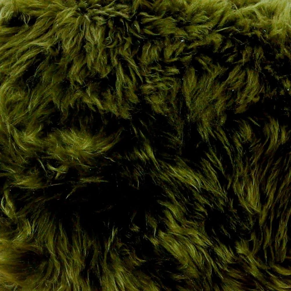 Blană de oaie Native Natural Double, 60 x 240 cm, verde