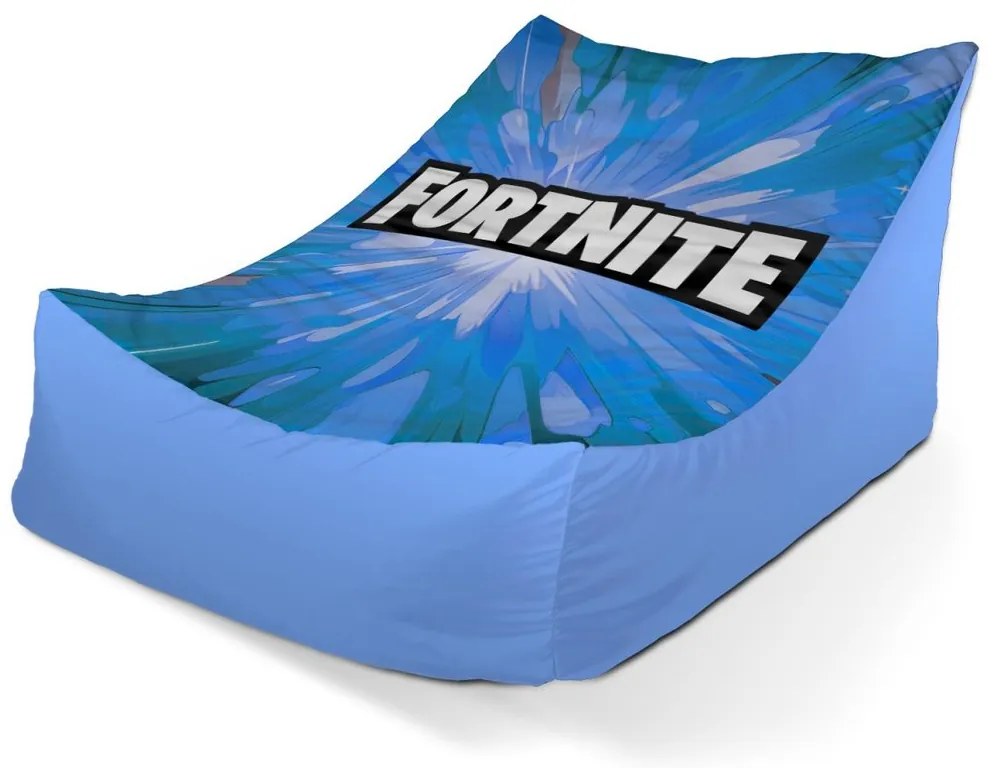Sac de șezut Lounge Fortnite albastru - pentru copii, albastru