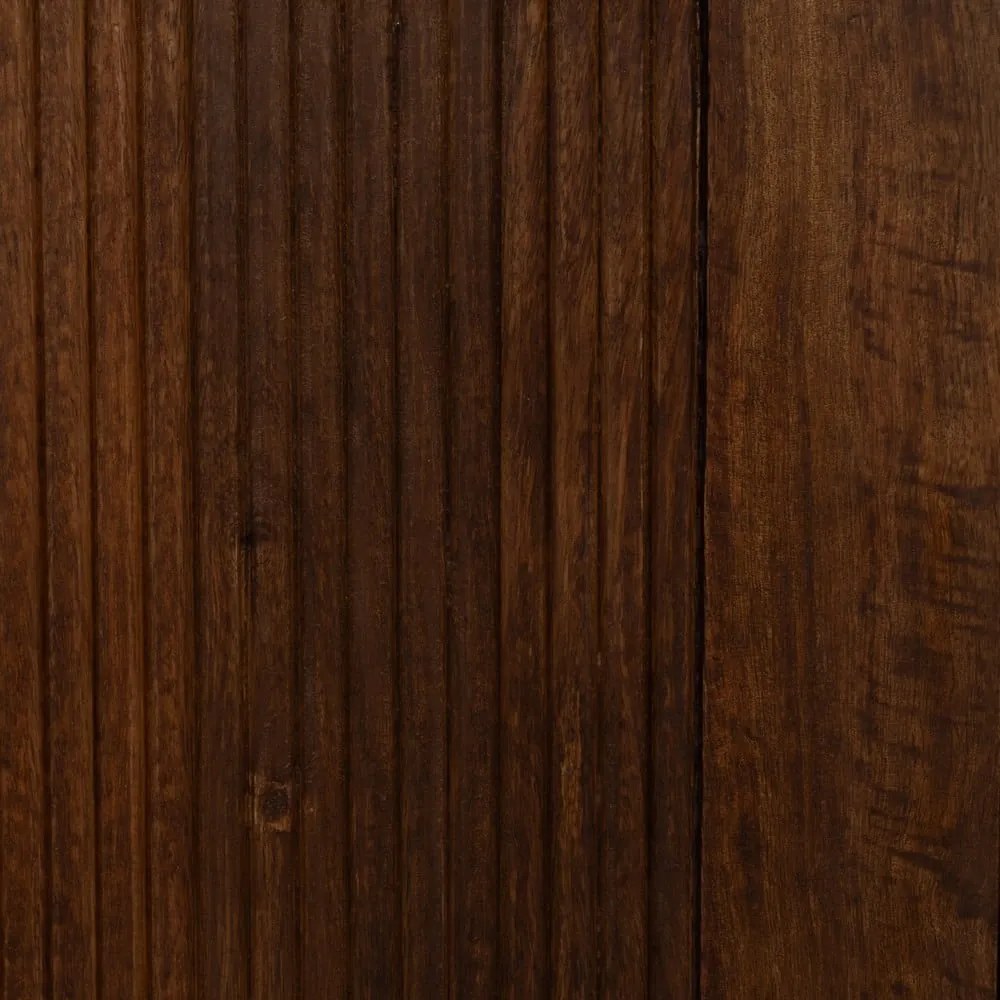 Bibliotecă maro din lemn de mango 60x190x30 cm Sagara – Ixia