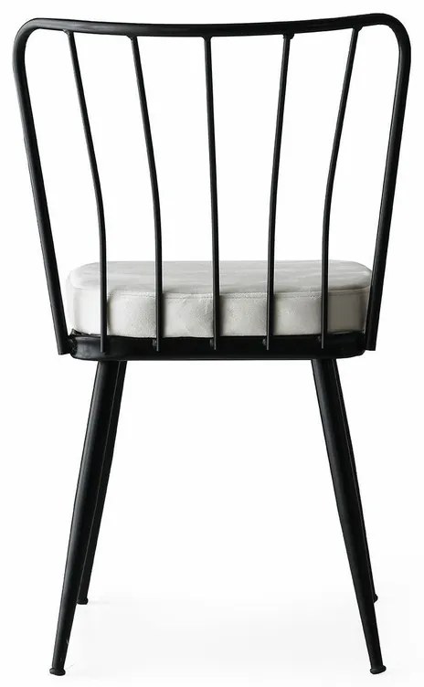 Set de scaune de sufragerie Yildiz White, 4 buc., 4 buc