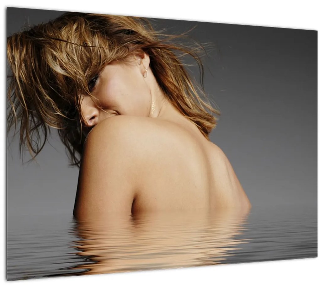 Tablou - Imaginea unei femei care face baie (70x50 cm)