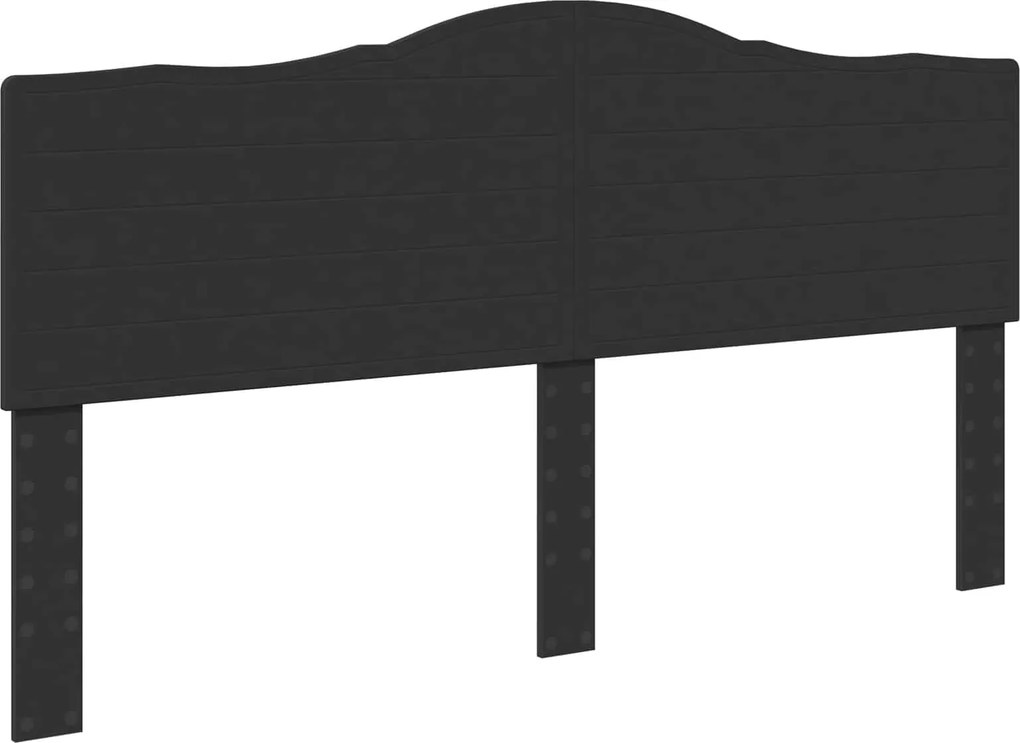 vidaXL Tăblie cap Stejar Negru 200 cm Lemn compozit