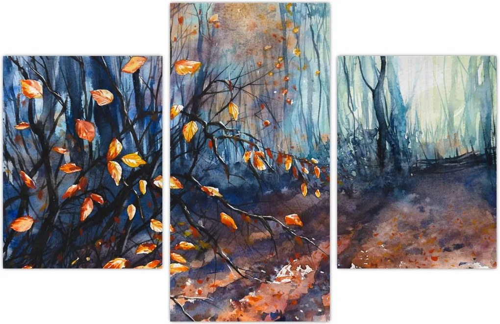 Tablou - Razele solare de toamnă (90x60 cm)