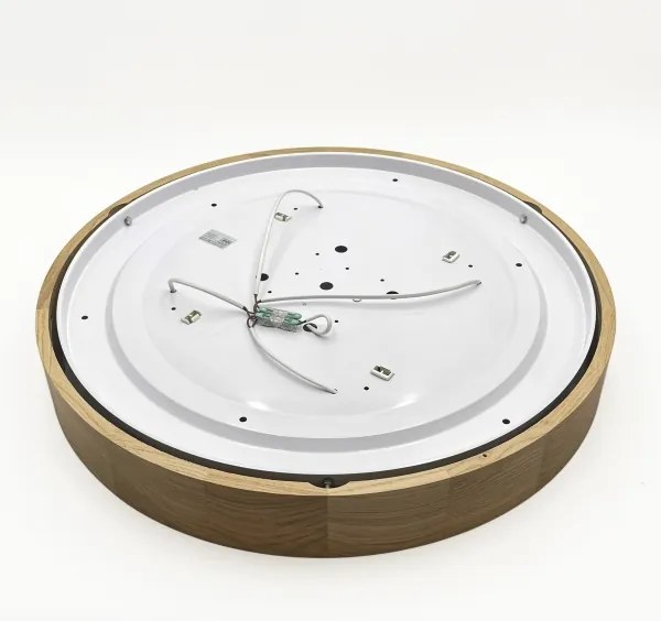 Brilagi - Plafonieră LED CARVALHO 4xE27/60W/230V, stejar, diam. 57,5 cm