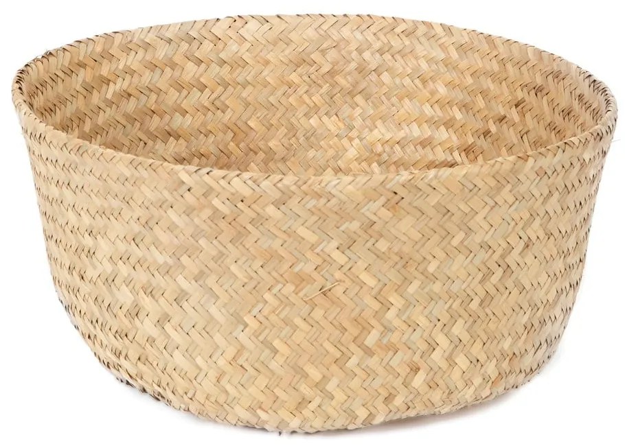 Coș depozitare din iarbă de mare Compactor Seagrass Basket, ⌀ 35 cm