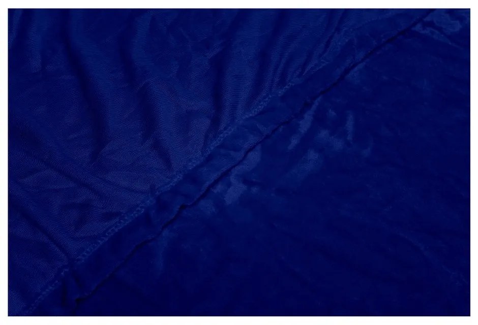 Cearșaf din micromicropluș My House, 180 x 200 cm, albastru închis