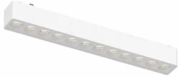 Grilă LED Alba Pentru Șină Magnetică, 18W – Lumină Neutră Încastrată, Potrivită Pentru Iluminat Eficient