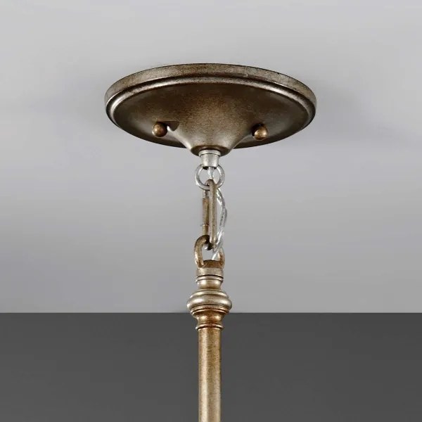 Lustră pe tijă Feiss FE-LUCIA-P-C LUCIA 1xE27/60W/230V