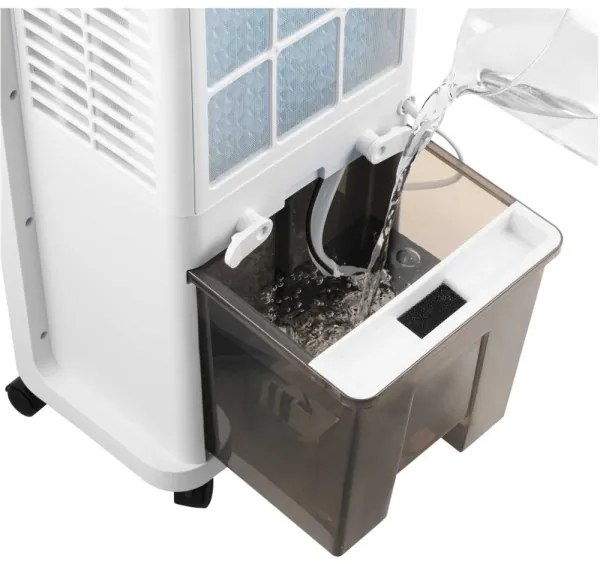 Răcitor mobil de aer Sencor 28W/230V Wi-Fi gri + telecomandă