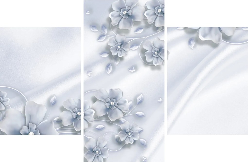 Tablou - Design flori (90x60 cm)