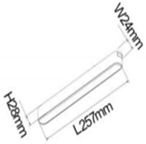 Banda LED Premium cu Sina Magnetică Aplicată, Lumina Neutră, 12W, S4, Negru – Iluminat sofisticat pentru atmosfera dorită.