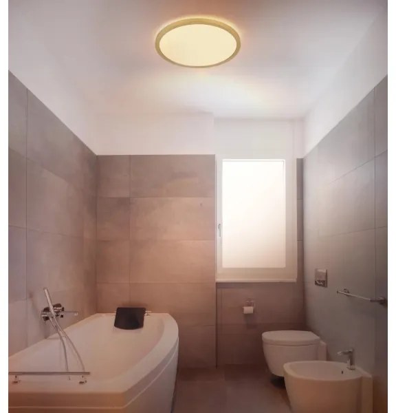 Plafonieră LED dimabilă pentru baie Globo 41562-18MM SAPANA LED/18W/230V IP44