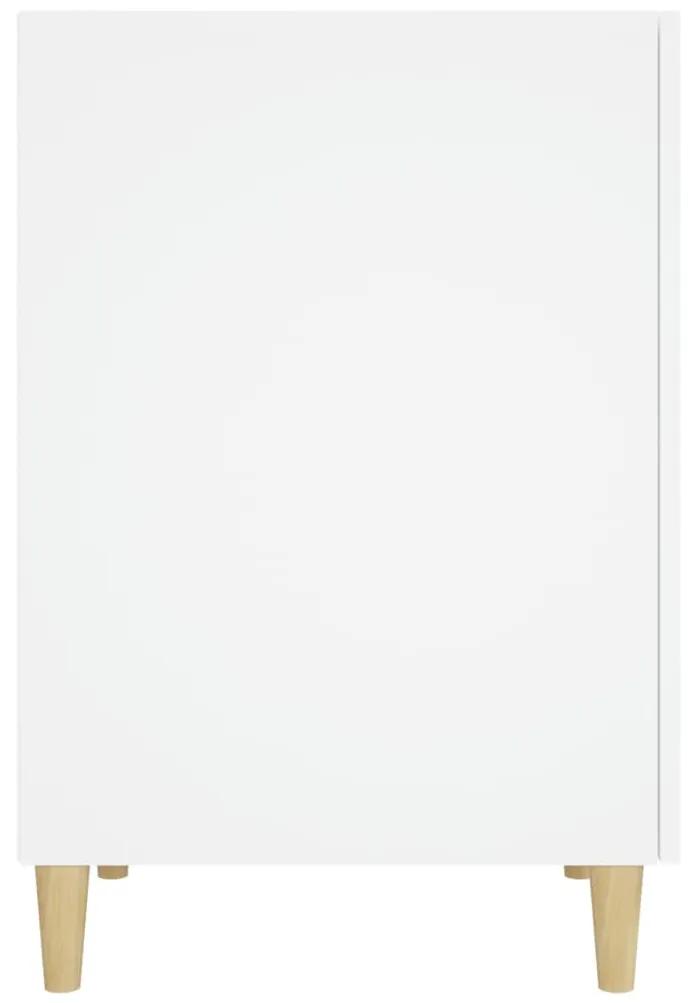 Birou, alb, 140x50x75 cm, lemn compozit Alb