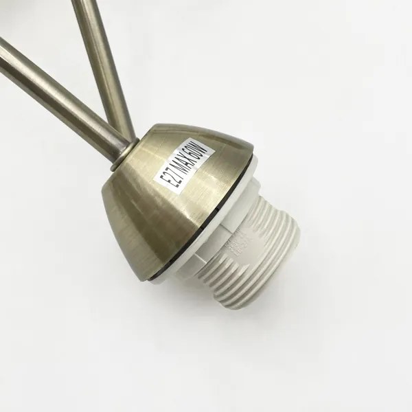 Lustră aplicată DONNA 5xE27/60W/230V patină