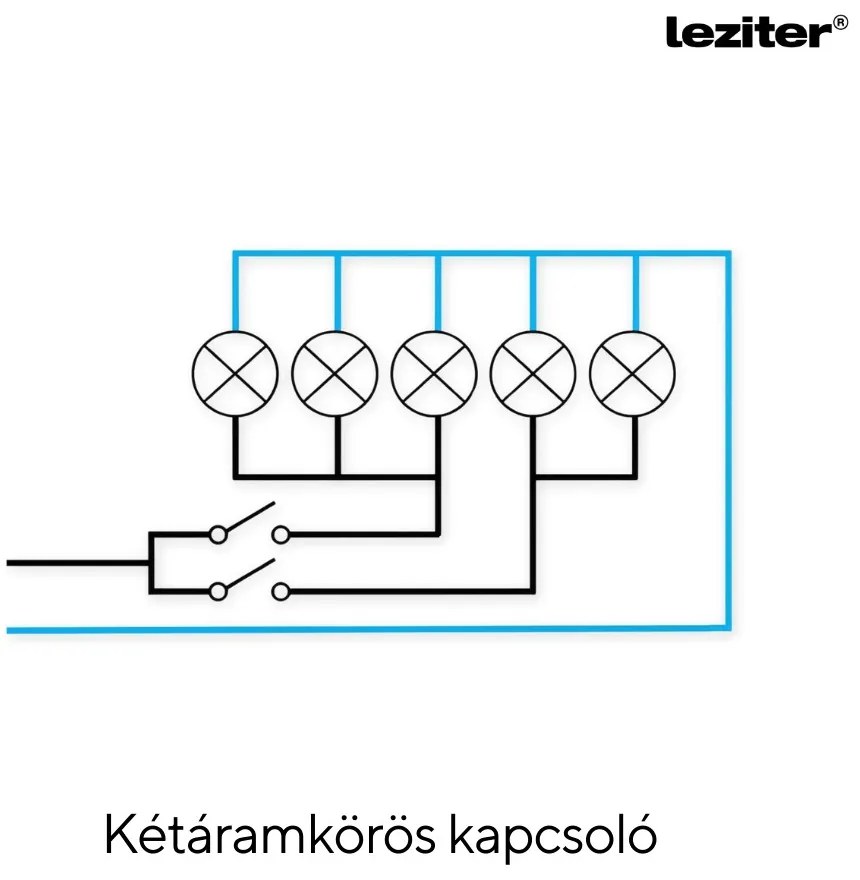Întrerupător candelabru Nova 10A 250V 105 cu cadru alb