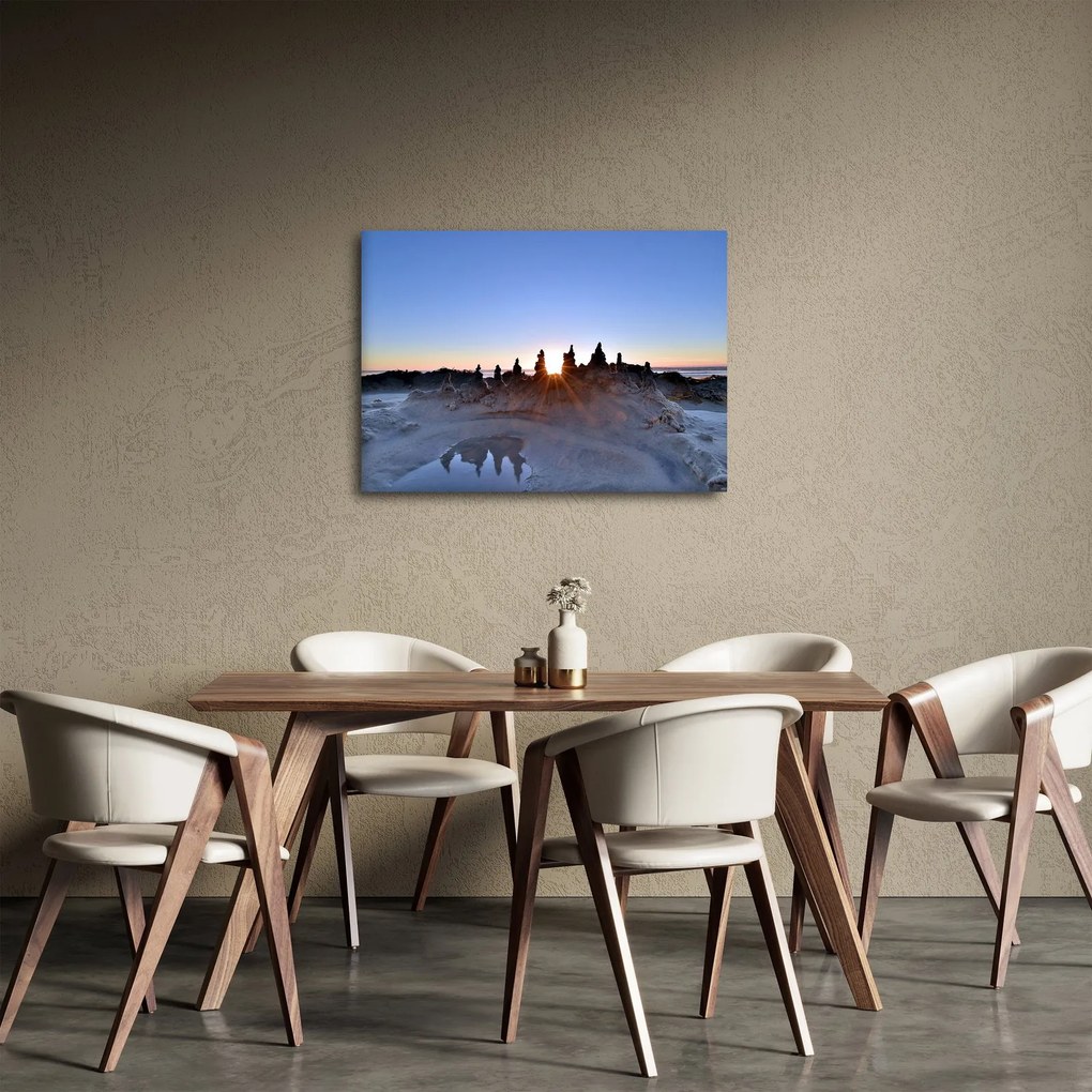 Tablou cu scenerie de nisip (70x50 cm)