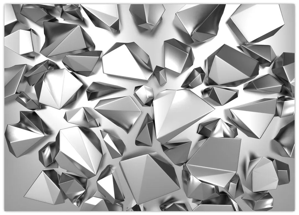 Tablou cu abstracție 3D (70x50 cm)